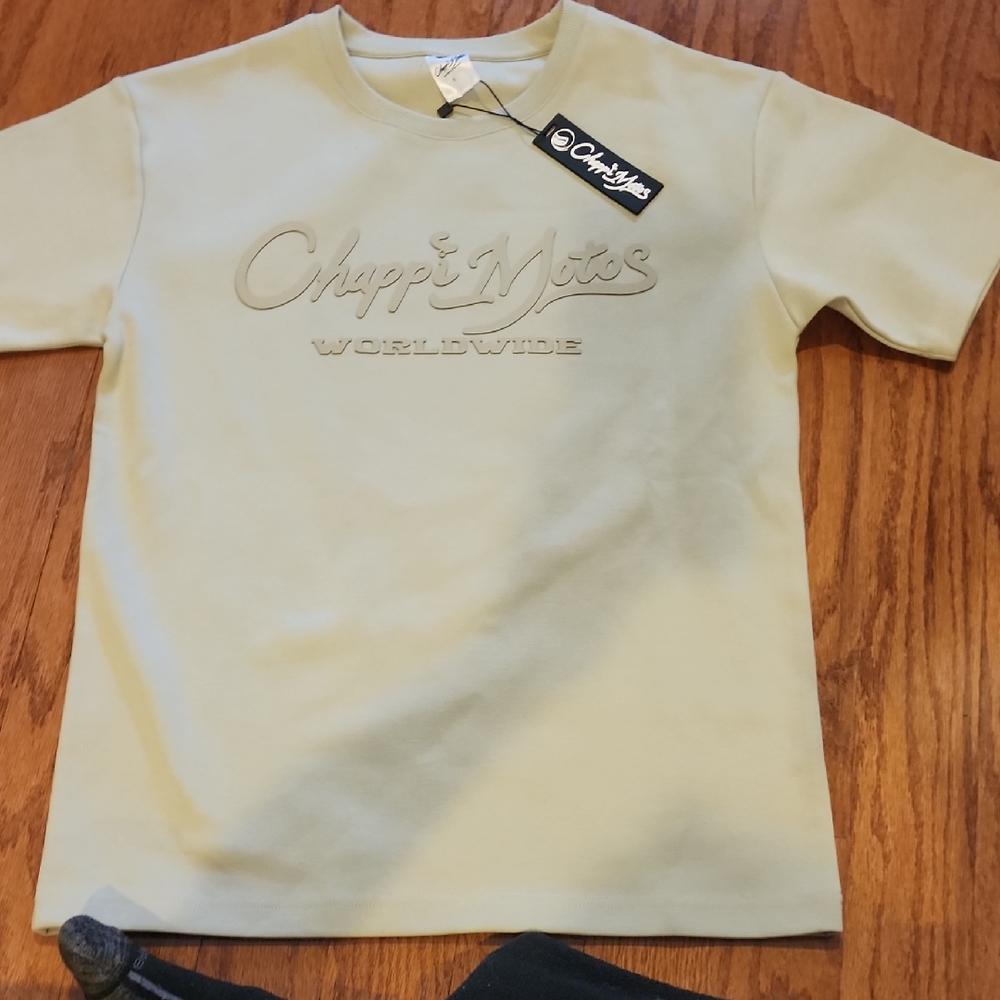 Men's Cream Short Sleeve Tee